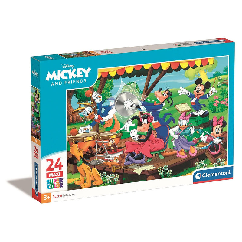 Disney Mickey Orchestra 24 db-os maxi puzzle Clementoni, J-CMC24218