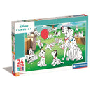 Disney 101 kiskutya 24 db-os maxi puzzle Clementoni, J-CMC24245