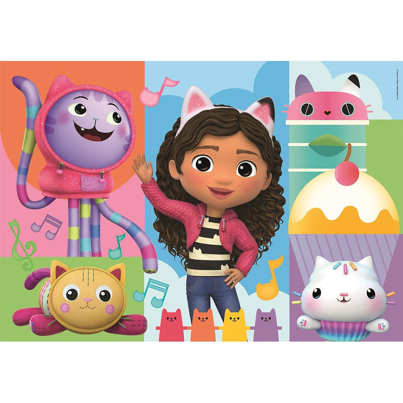 Gabi babaháza Meadow 2x60 db-os puzzle Clementoni, J-CMC24804