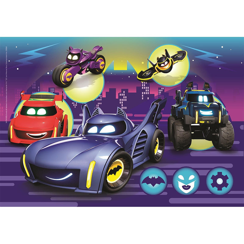 Batman Batwheels 2x20 db-os puzzle Clementoni, J-CMC24806