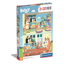 Bluey Family Time 2x20 db-os puzzle Clementoni, J-CMC24807