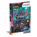 Batman Batwheels 2x60 db-os puzzle Clementoni, J-CMC24812