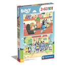 Bluey Imagination 2x60 db-os puzzle Clementoni, J-CMC24813