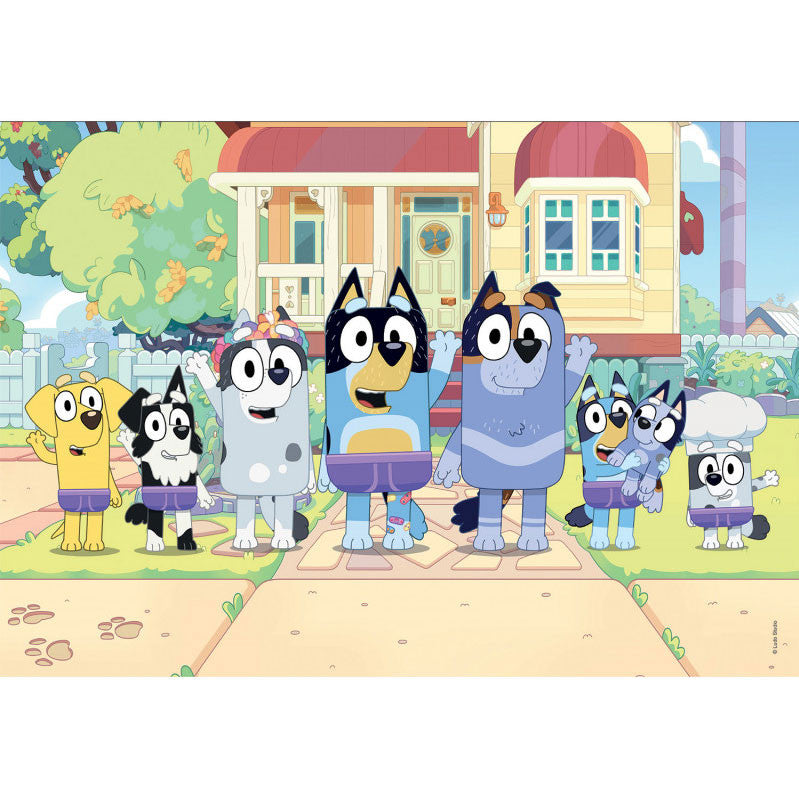 Bluey Imagination 2x60 db-os puzzle Clementoni, J-CMC24813