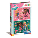 Disney Alice Csodaország cukrászdája Flowers 2x60 db-os puzzle Clementoni, J-CMC24814