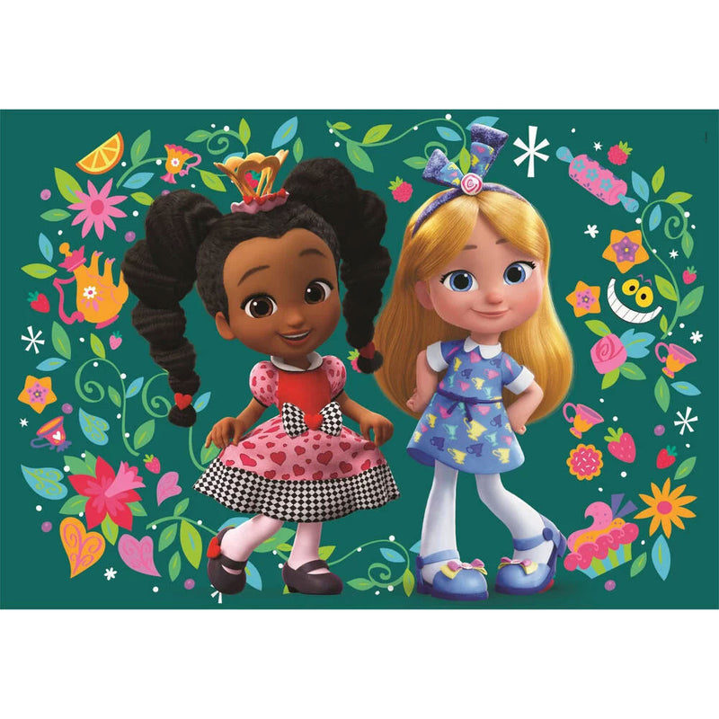 Disney Alice Csodaország cukrászdája Flowers 2x60 db-os puzzle Clementoni, J-CMC24814