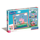 Peppa malac Relaxing 3x48 db-os puzzle Clementoni, J-CMC25293