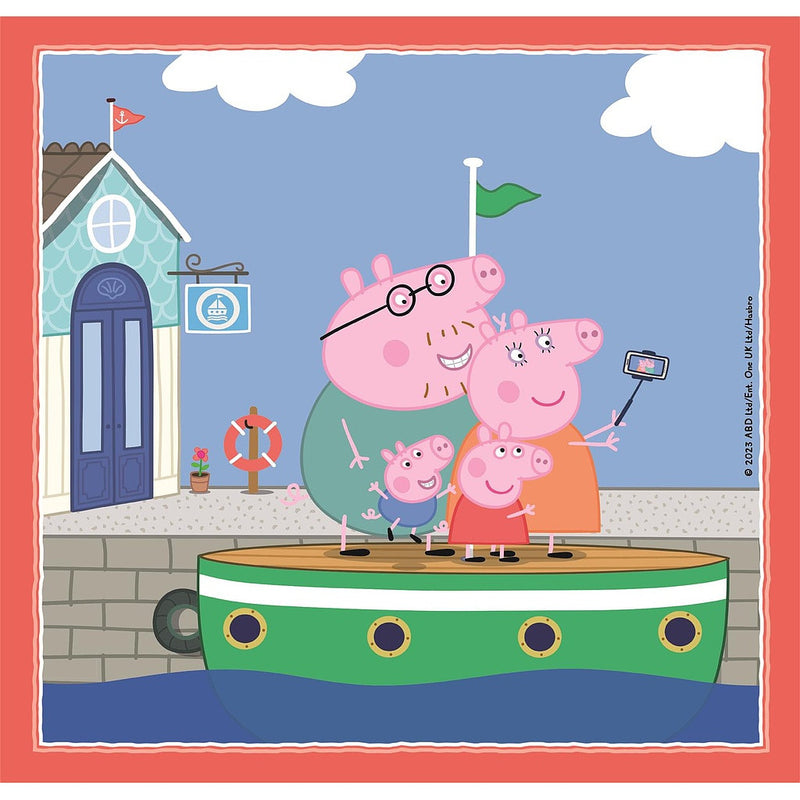 Peppa malac Relaxing 3x48 db-os puzzle Clementoni, J-CMC25293