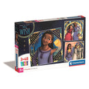 Disney Kívánság Mystic 3x48 db-os puzzle Clementoni, J-CMC25310