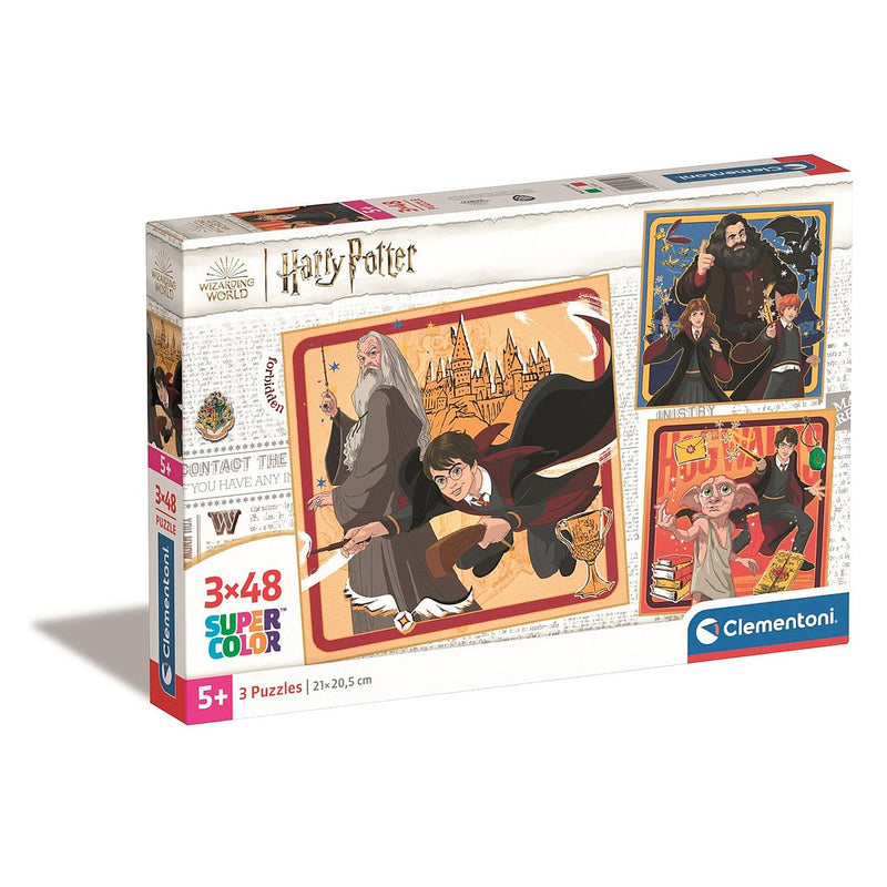 Harry Potter Chronicles 3x48 db-os puzzle Clementoni, J-CMC25312