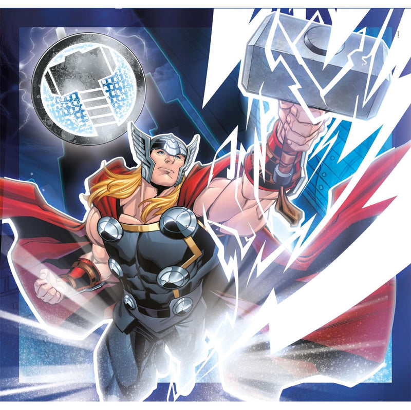 Bosszúállók Superheroes 3x48 db-os puzzle Clementoni, J-CMC25315