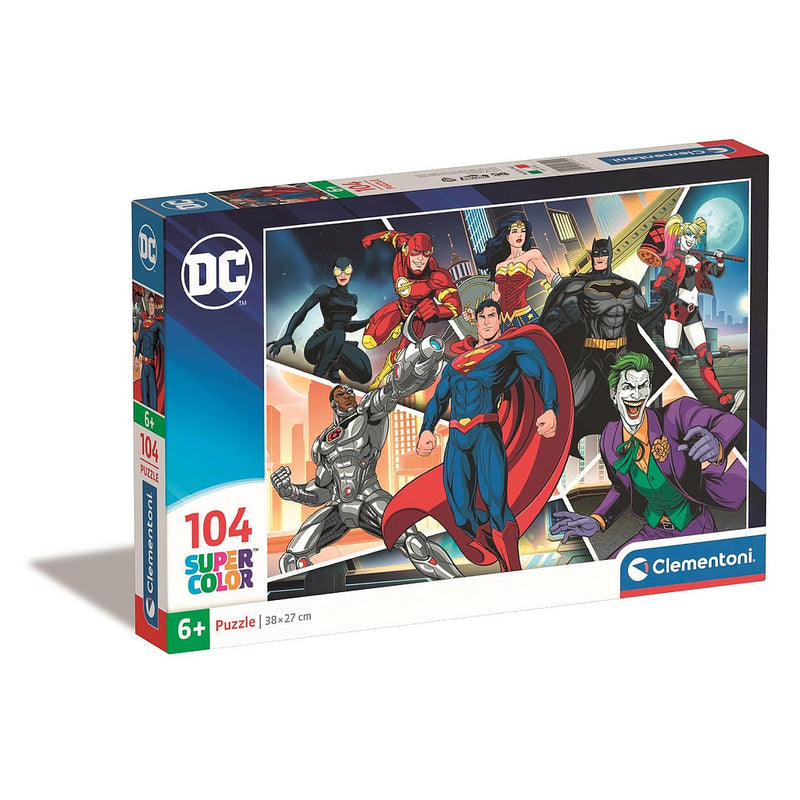 Az Igazság Ligája Showdown 104 db-os puzzle Clementoni, J-CMC25722