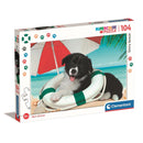 Kutyás Sunny Beach 104 db-os puzzle Clementoni, J-CMC25741