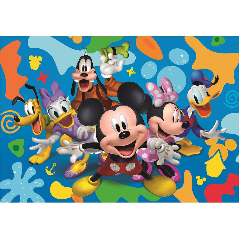 Disney Mickey Colorsplash 104 db-os puzzle Clementoni, J-CMC25745