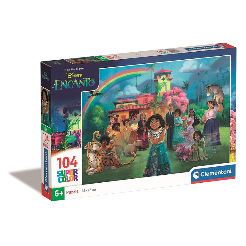 Disney Encanto Casita 104 db-os puzzle Clementoni, J-CMC25746