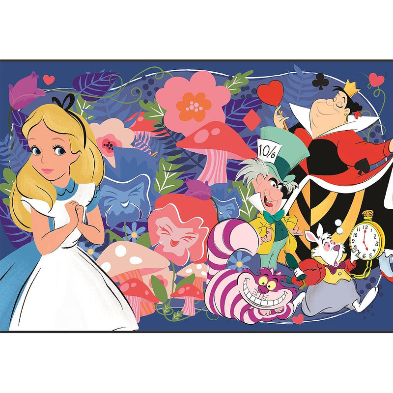 Disney Alice Csodaországban Looking Glass 104 db-os puzzle Clementoni, J-CMC25748