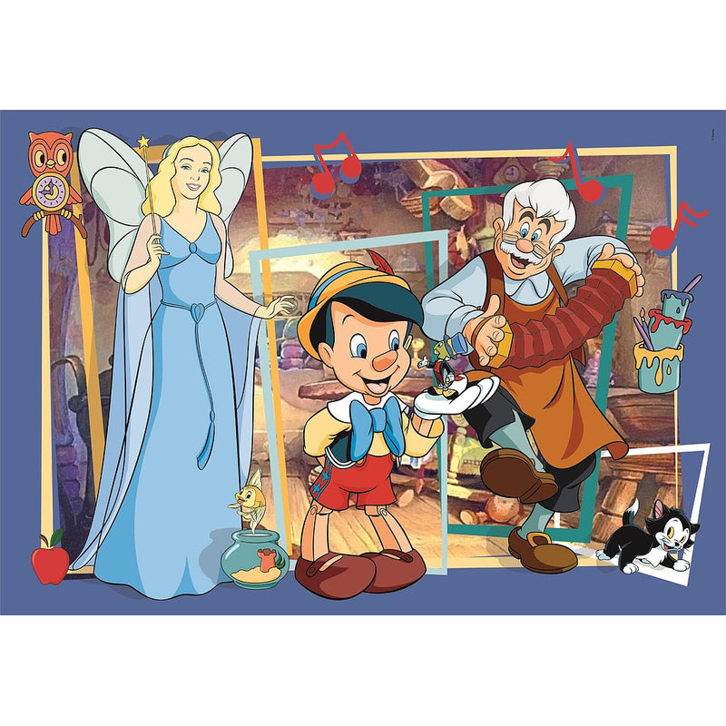 Disney Classics Pinocchio 104 db-os puzzle Clementoni, J-CMC25749