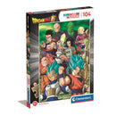 Dragon Ball Universe 7 Team 104 db-os puzzle Clementoni, J-CMC25750