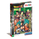 Dragon Ball Universe 7 Team 104 db-os puzzle Clementoni, J-CMC25757
