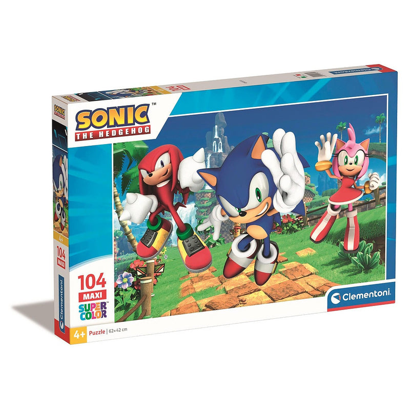 Sonic, a sündisznó Amy Rose 104 db-os maxi puzzle Clementoni, J-CMC25764