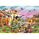 Dinoszaurusz Land 104 db-os puzzle Clementoni, J-CMC25768
