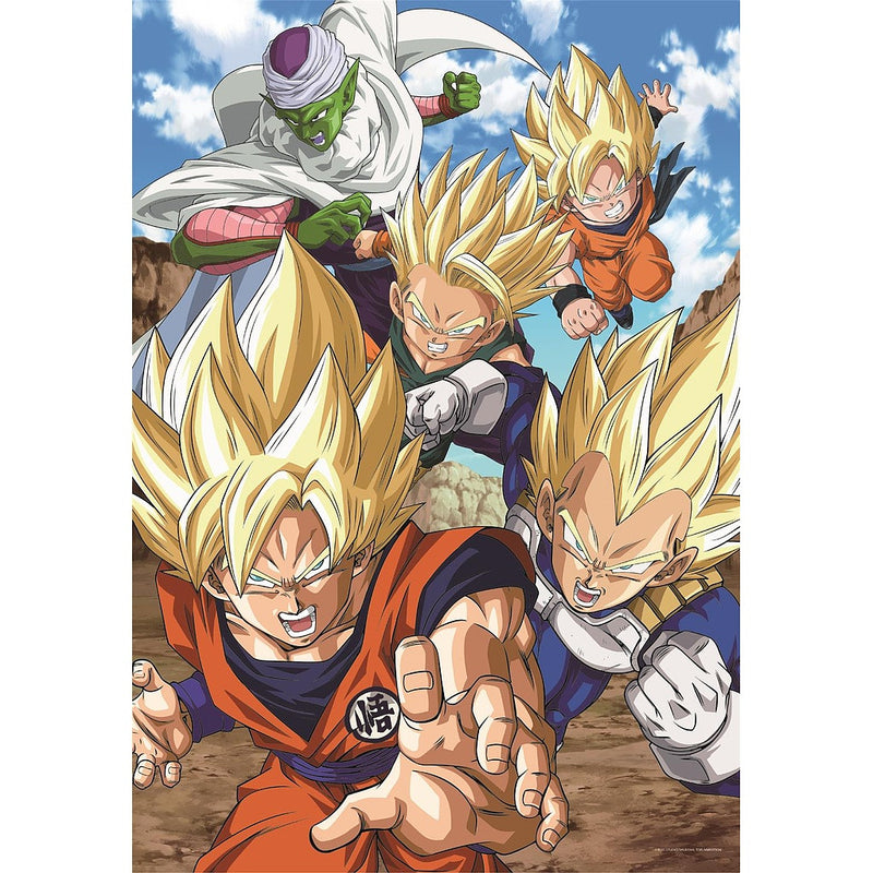 Dragon Ball Saiyan 104 db-os puzzle Clementoni, J-CMC25773