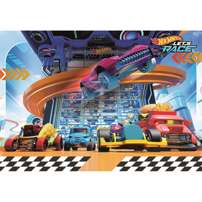 Hot Wheels Mid-air 104 db-os puzzle Clementoni, J-CMC25777
