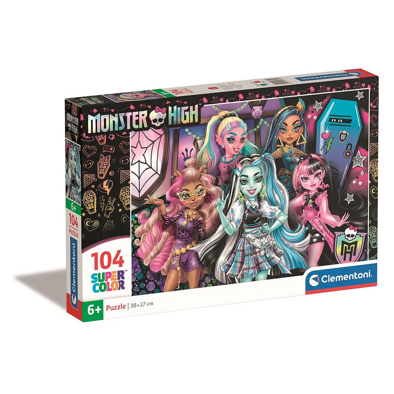 Monster High Cool Clique 104 db-os puzzle Clementoni, J-CMC25782