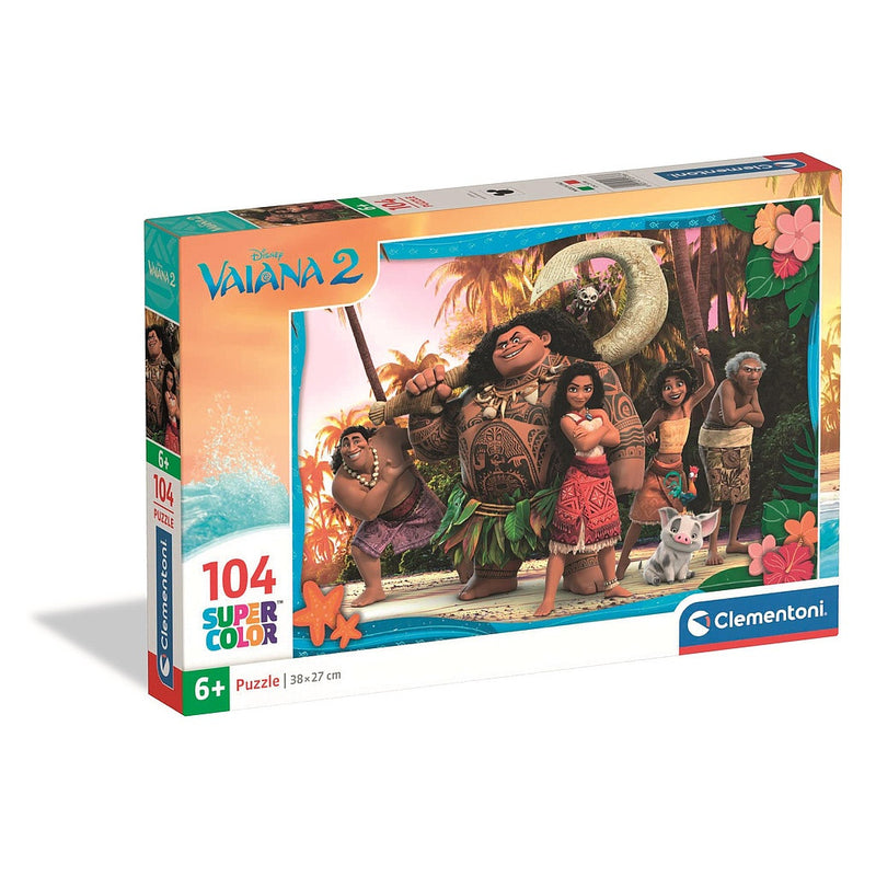 Disney Vaiana New Story Begins 104 db-os puzzle Clementoni, J-CMC25786