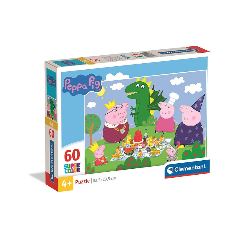 Peppa malac Dragon 60 db-os puzzle Clementoni, J-CMC26204