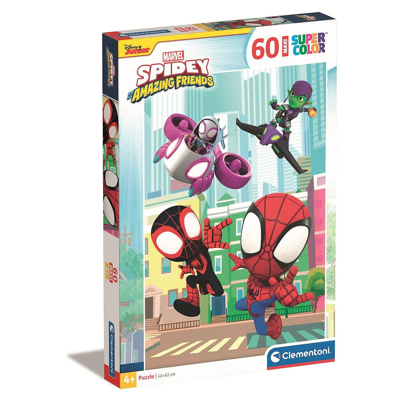 Pókember Spidey 60 db-os maxi puzzle Clementoni, J-CMC26476