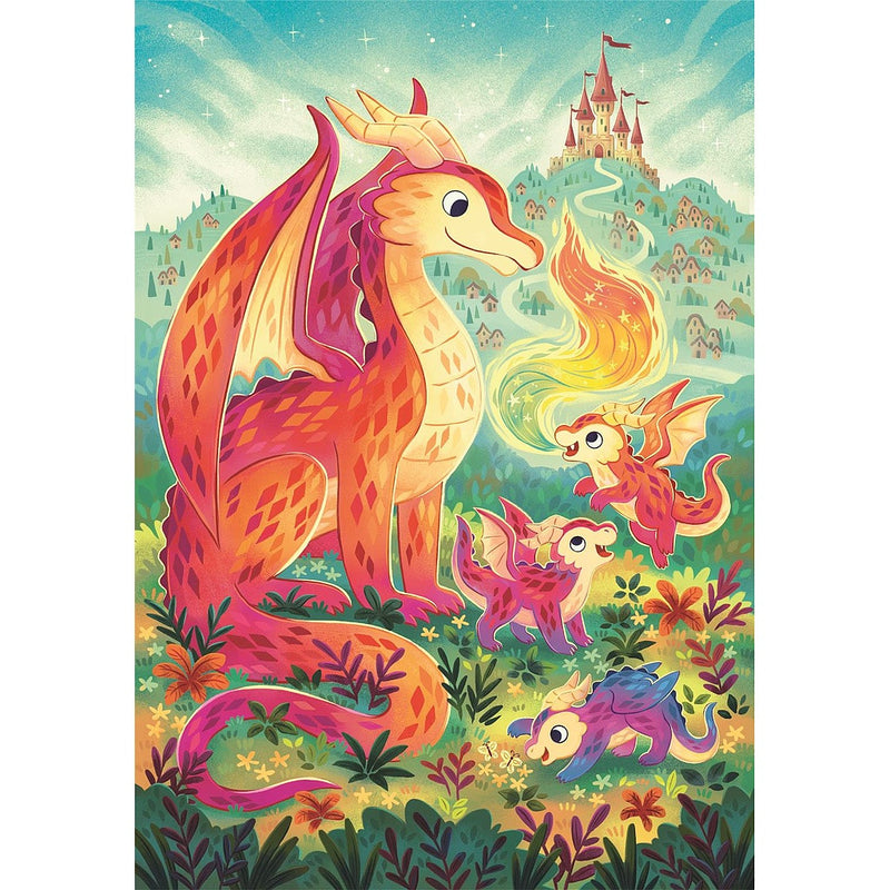 Sárkány Family 60 db-os puzzle Clementoni, J-CMC26600