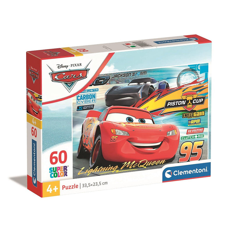 Disney Verdák Piston Cup 60 db-os puzzle Clementoni, J-CMC26973