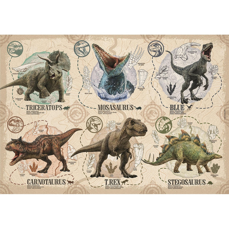 Jurassic World Guide 104 db-os puzzle Clementoni, J-CMC27179