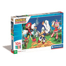 Sonic, a sündisznó Amy Rose 104 db-os puzzle Clementoni, J-CMC27256