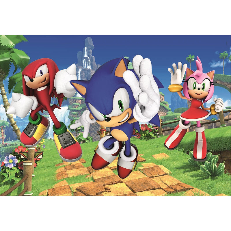 Sonic, a sündisznó Amy Rose 104 db-os puzzle Clementoni, J-CMC27256