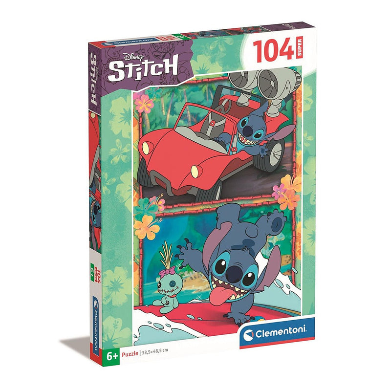 Disney Lilo és Stitch, A csillagkutya Wild Adventure 104 db-os puzzle Clementoni, J-CMC27571
