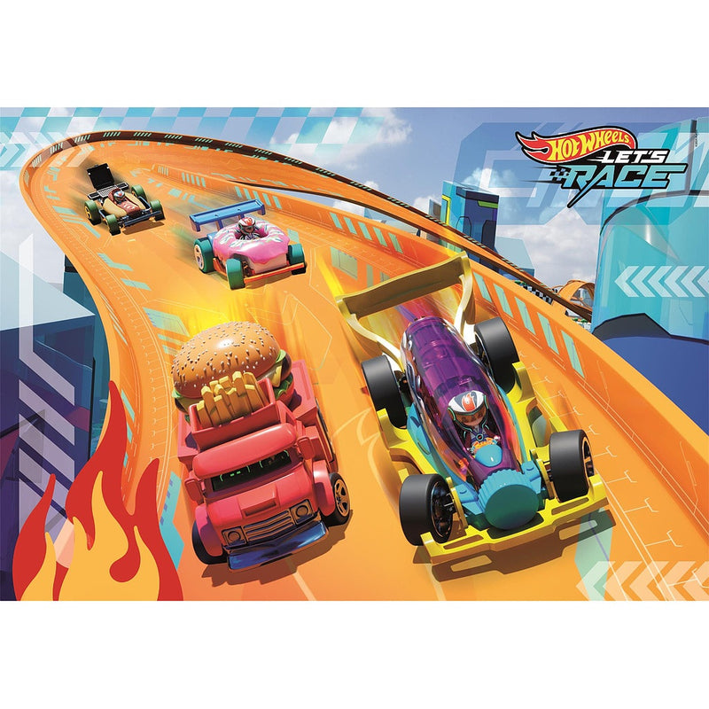 Hot Wheels Fire Track 24 db-os maxi puzzle Clementoni, J-CMC28523