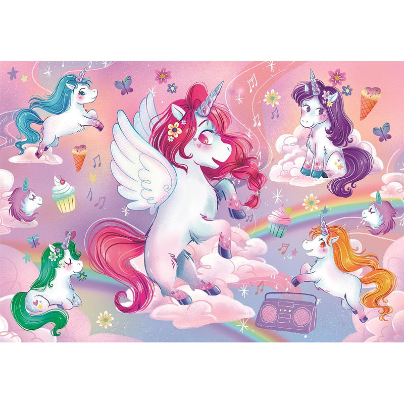 Unikornis Jolly 24 db-os maxi puzzle Clementoni, J-CMC28525