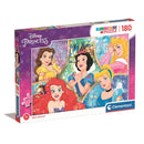 Disney Hercegnők Their Own Kingdoms 180 db-os puzzle Clementoni, J-CMC29311