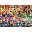 Stumble Guys Every Character 180 db-os Impossible puzzle Clementoni, J-CMC29321