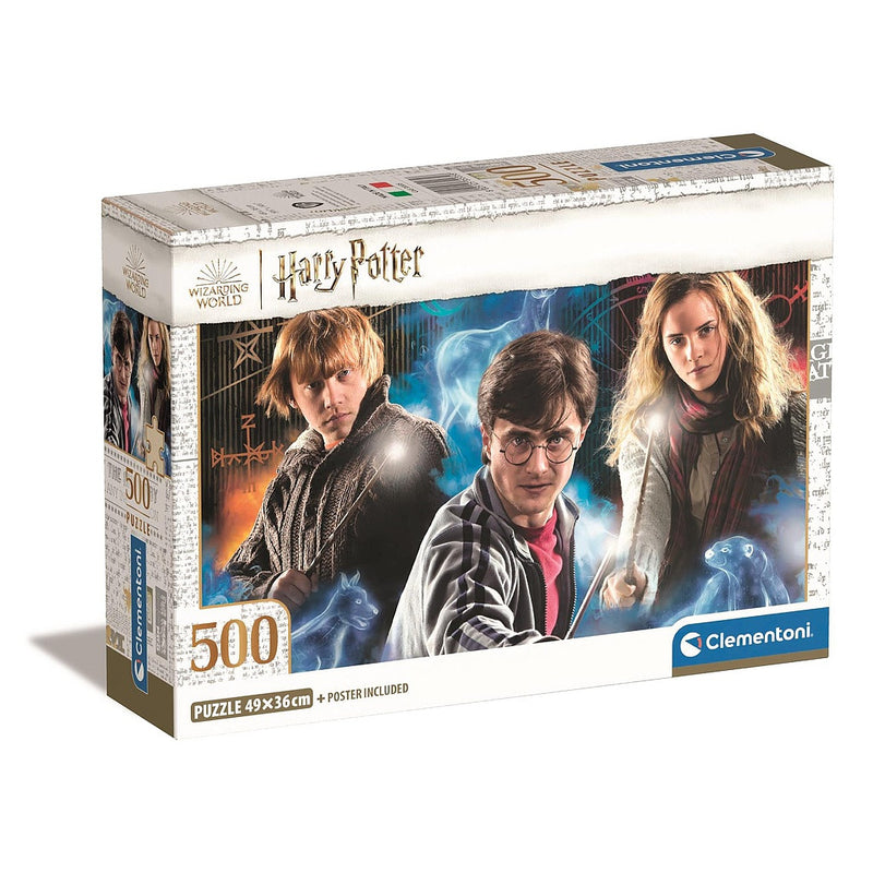 Harry Potter Patronus 500 db-os puzzle Clementoni, J-CMC35535