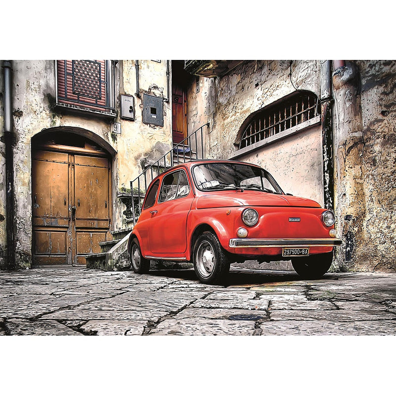Autó Cinquecento 500 db-os puzzle Clementoni, J-CMC35537