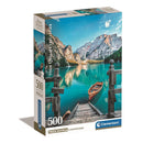 Olaszország Braies Lake 500 db-os puzzle Clementoni, J-CMC35538