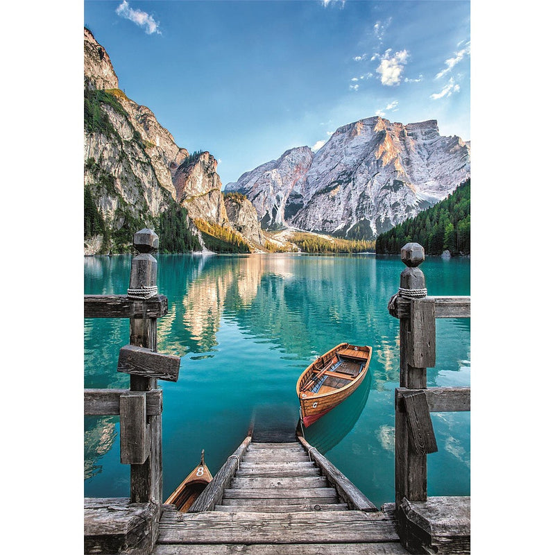 Olaszország Braies Lake 500 db-os puzzle Clementoni, J-CMC35538