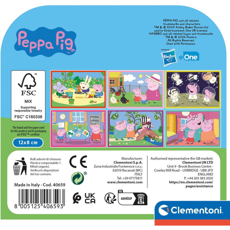 Peppa malac Duck Pond mesekocka 6 db-os Clementoni, J-CMC40659