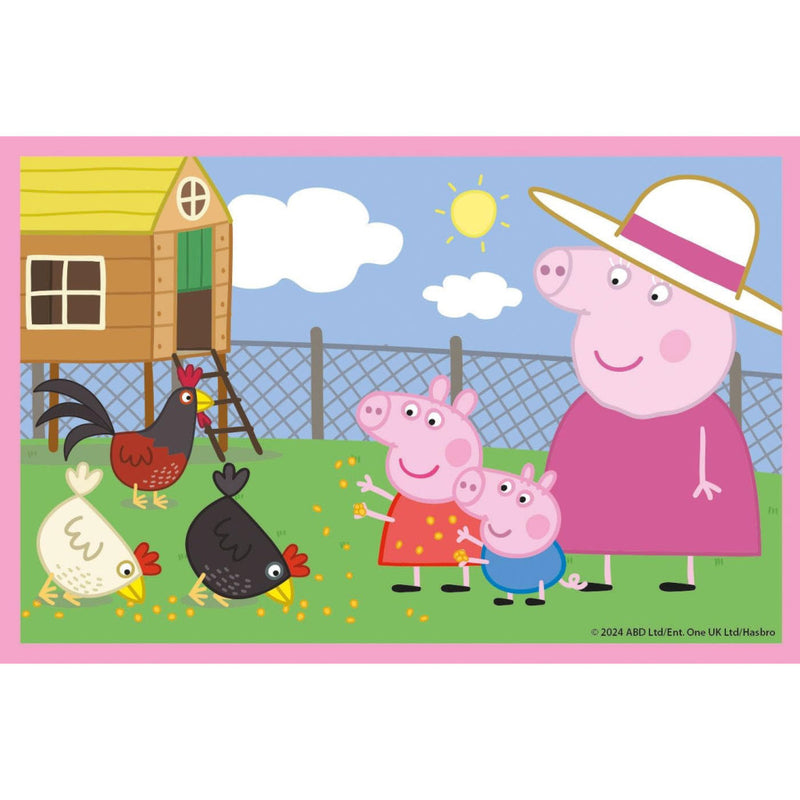 Peppa malac Duck Pond mesekocka 6 db-os Clementoni, J-CMC40659