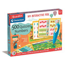 Interaktív toll készségfejlesztő játék 500 db számos kvízzel Education Clementoni, J-CMC50225