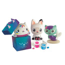 Gabi babaháza Paintable gipszkiöntő kreatív szett Clementoni, J-CMC50885