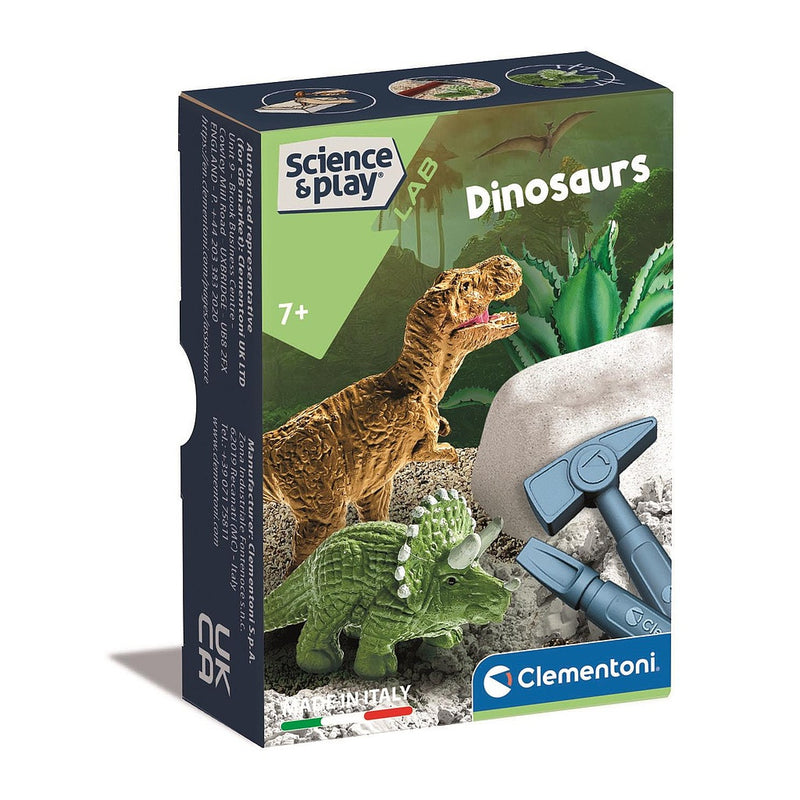 Mini dinoszaurusz Science felfedező szett Clementoni, J-CMC75096
